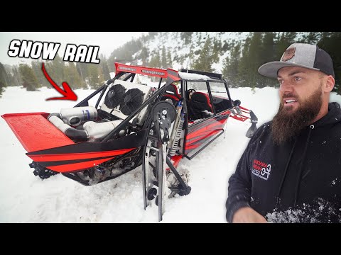 I Destroyed Cleetus McFarland's Snow Rail...instantly (Snowed In EP 2)