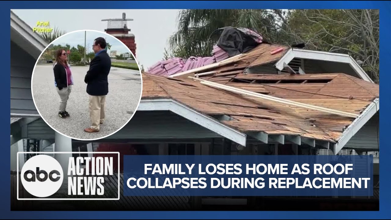 Florida homeowner says roof collapsed on Christmas Eve