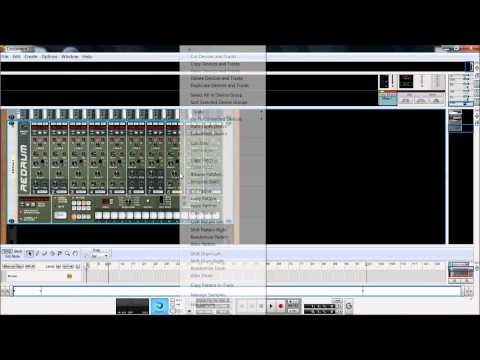Propellerhead Reason/ Record Redrum Tutorial