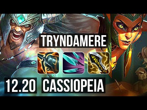 TRYNDA vs CASSIO (MID) | 73% winrate, 13/1/2, Legendary | EUW Master | 12.20