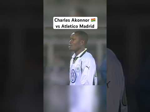 Charles Akonnor 🇬🇭 vs Atletico Madrid in 1999 🔥 #ghana #africa #africanfootball #football #soccer