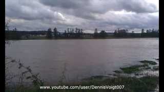 preview picture of video 'Hochwasser der Nidda'