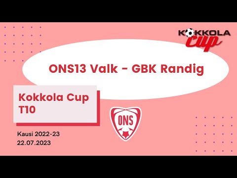 Kokkola Cup T10, ONS13 Valkoinen - GBK Randig