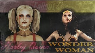 Harley Quinn and Wonder Woman Outfit -FALLOUT 4 MODS