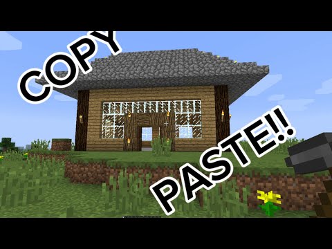 Raph1611 - How to copy and paste a house on Minecraft mobile and xbox
