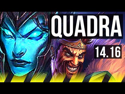 KALISTA & Rell vs DRAVEN & Poppy (ADC) | 18/1/6, Quadra, Legendary, 900+ games | EUW Master | 14.16