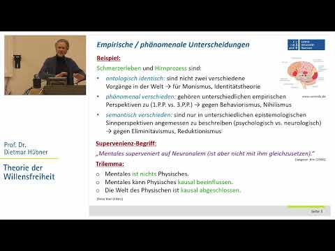 Theorie der Willensfreiheit, Teil 6: Gegen einen Dualismus von Perspektiven
