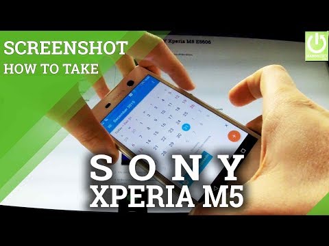 How to Take Screenshot in SONY Xperia M5 - Screenshot Solution