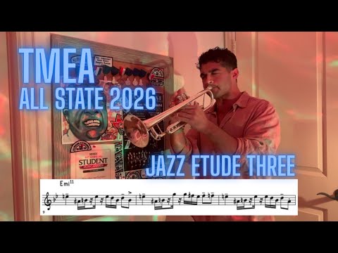 TMEA 2026 All State Jazz | Trumpet Etude 3