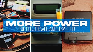 Disaster, Travel and EDC. My Top 3 Powerbanks