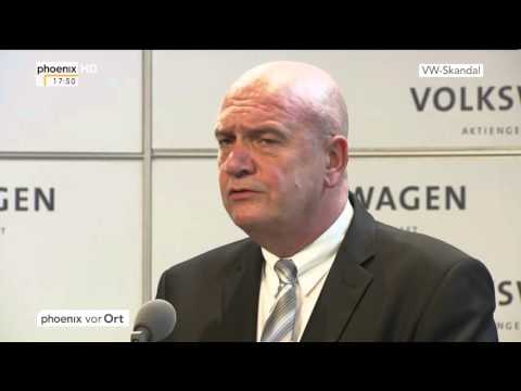 VW-Skandal: Statements von Osterloh, Henkel und Harms am 06.10.2015