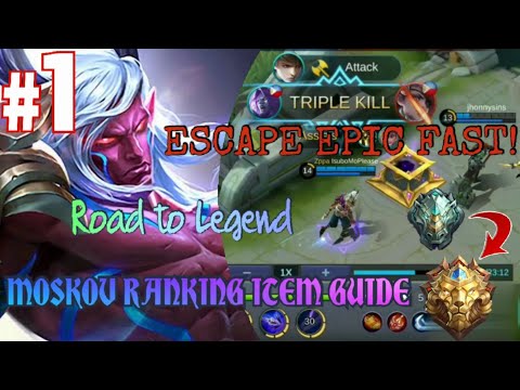 MOBILE LEGENDS | BEST MOSKOV ITEM GUIDE AND GAMEPLAY HIGHLIGHTS PRO BUILD 2019