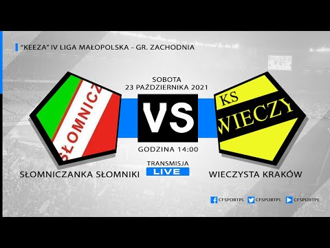 LIVE: Słomniczanka Słomniki - Wieczysta Kraków