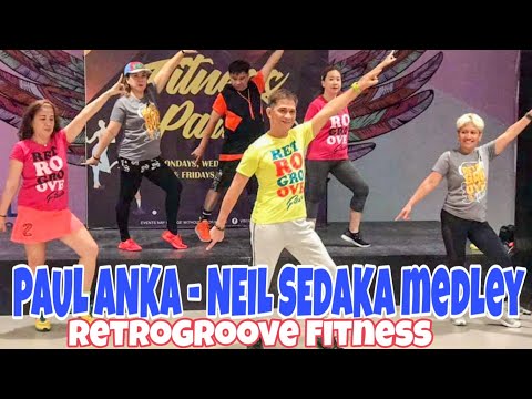PAUL ANKA / NEIL SEDAKA MEDLEY | RETROGOOVE FITNESS | TOOTS ENSOMO with ZTTB ELITE and Ms. Alicia