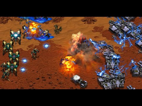 Last 🇰🇷 (T) vs Mini 🇰🇷 (P) on La Mancha - StarCraft - Brood War - REMASTERED