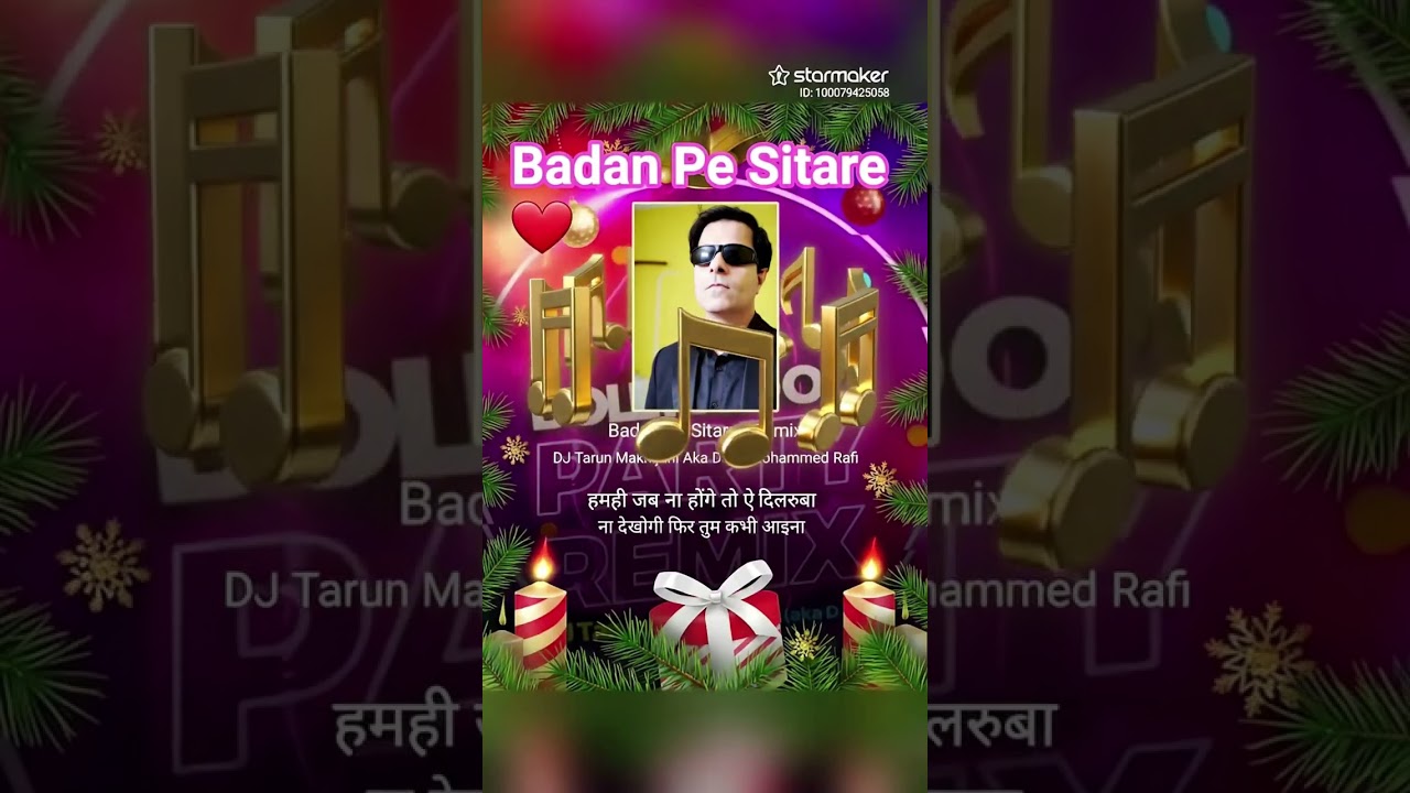 Badan Pe Sitare Lapete Huye| Mohammad Rafi |Prince |Shammi Kapoor, Vyjayantimala|remixcover by bipin