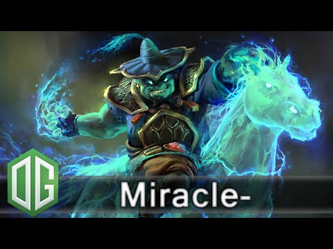OG. Miracle- Storm Spirit Gameplay - Ranked Match - OG Dota 2