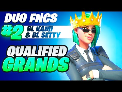 2ND PLACE DUO FNCS FINALS 🏆 (QUALED FOR GRANDS) w/ Setty
