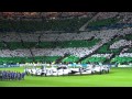Celtic v Barcelona fan footage