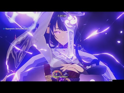 Raiden + Dendro MC (Aggravate Damage Test)