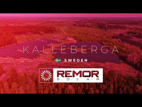Kalleberga solar farm.