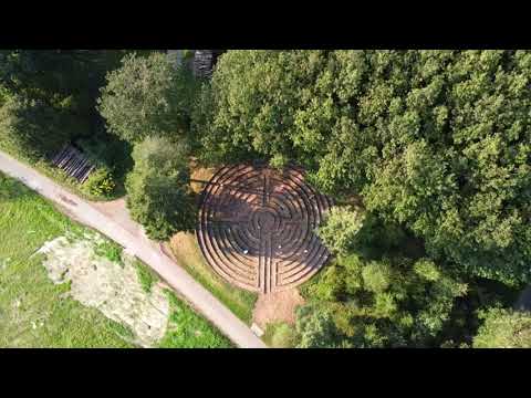 Enkenbach Labyrinth, Rheinland-Pfalz, Germany