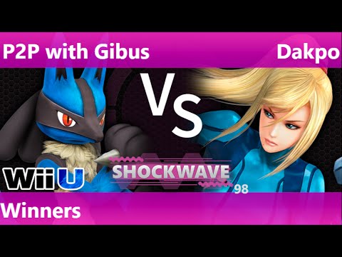 SW Plano 98 - P2P with Gibus (Lucario, Greninja) vs FX | Dakpo (ZSS) Winners - Smash 4