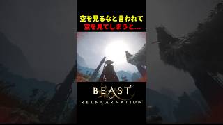 空を見上げるなと言われて、すぐ空を見上げた結果...