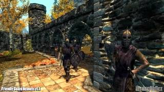 Skyrim Mod: Friendly Guard Helmets