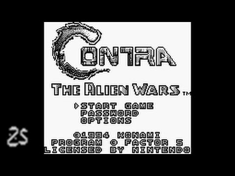 Contra : The Alien Wars Game Boy