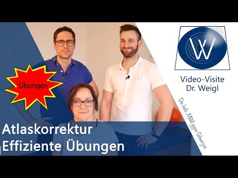Atlaskorrektur (Atlastherapie) selbst durchführen ✅ Soforthilfe & 3 effiziente Übungen für zu Hause