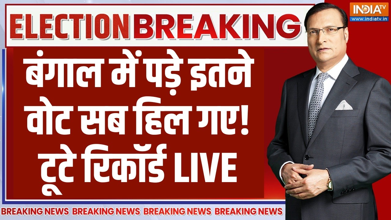West Bengal Election 2026 Live Updates: बंगाल में पड़े इतने वोट सब हिल गए! TMC | BJP