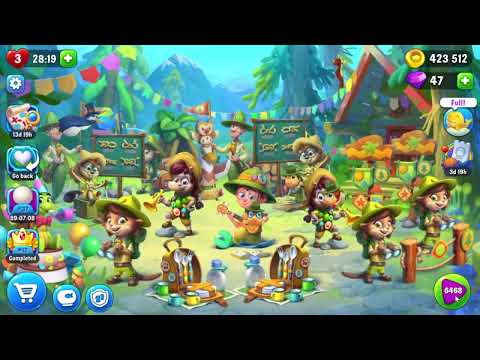 Fishdom 6468 Super Hard Level - 13 moves - NO BooSTERS