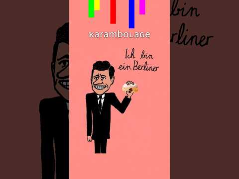 Video Thumbnail: "Ich bin ein Berliner!" | ARTE #karambolage