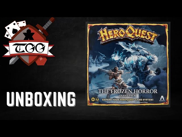 Vídeo relacionado con Hasbro HeroQuest: The Frozen Horror Quest Pack Expansion Board Game (English Language) (F5815)