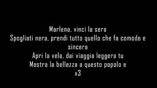 Måneskin - Morirò da re TESTO