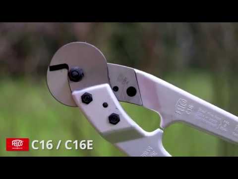 Kabelio žirklės (Ø16mm) FELCO C16 video