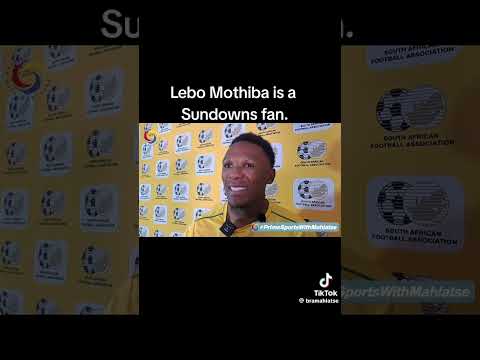Lebo Mothiba would finish his career at Sundowns #sundowns #dstvpremiership