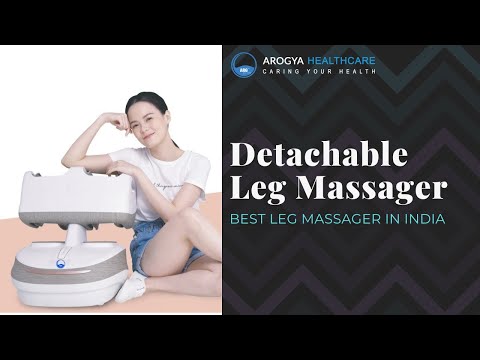 White plastic leg & thigh massager k18, for household