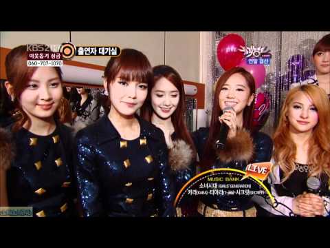 [720P] 101217. SNSD & Secret & T-ara & Kara_Talk @ MUSIC BANK