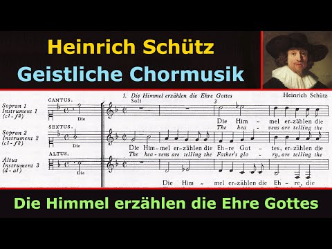 Heinrich Schütz - Die Himmel erzählen die Ehre Gottes (Collegium Vocale Gent)