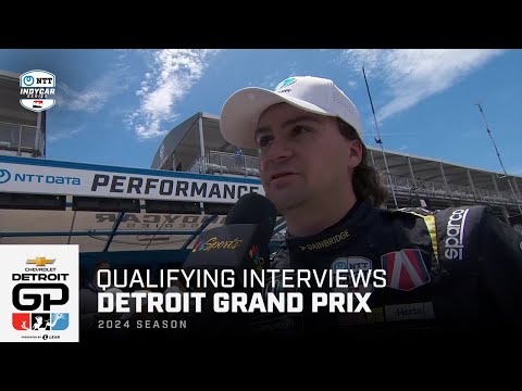 Qualifying Interviews | 2024 Chevrolet Detroit Grand Prix | INDYCAR