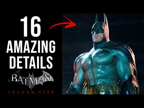16 AMAZING Details in Batman: Arkham City