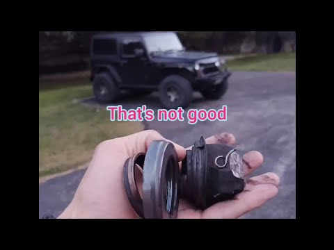 jk wrangler what happens when your throw out bearing gives up 🤦