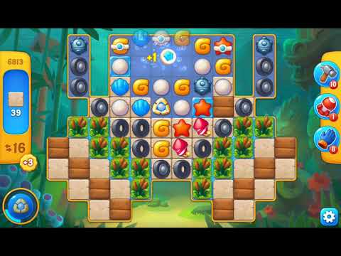 Fishdom 2021 - Level 6813   #playrix #fishdom #gaming