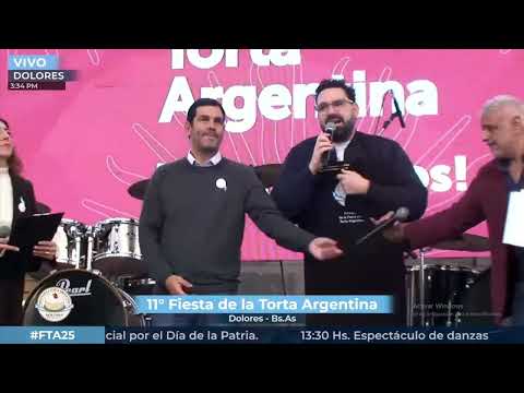 Damián Betular en la Fiesta de la Torta Argentina | Dolores | Buenos Aires, Argentina | 24.05.25