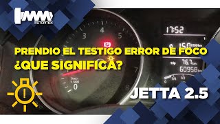 TESTIGO ERROR DE FOCO