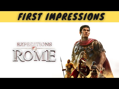 Expeditions: Rome | First Impressions | AWESOME new Historical Strategy/RPG