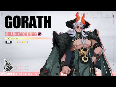 Esper Profile: Gorath (Bull Demon King) | Dislyte