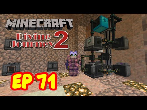 ALMACENAMIENTO Y AUTOCRAFTEOS CON GASES USANDO EL AE2 - Divine Journey 2 Serie de mods Ep 71